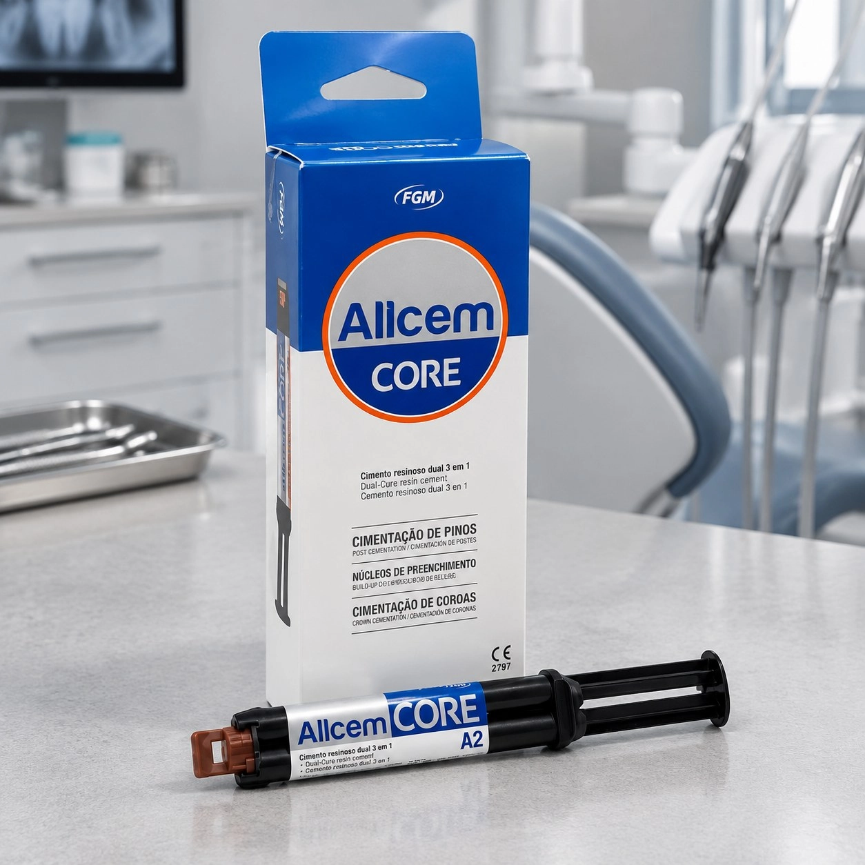 FGM AllCem Core (Альцем Кор) 6 г A2 — Матеріали терапевтичні
