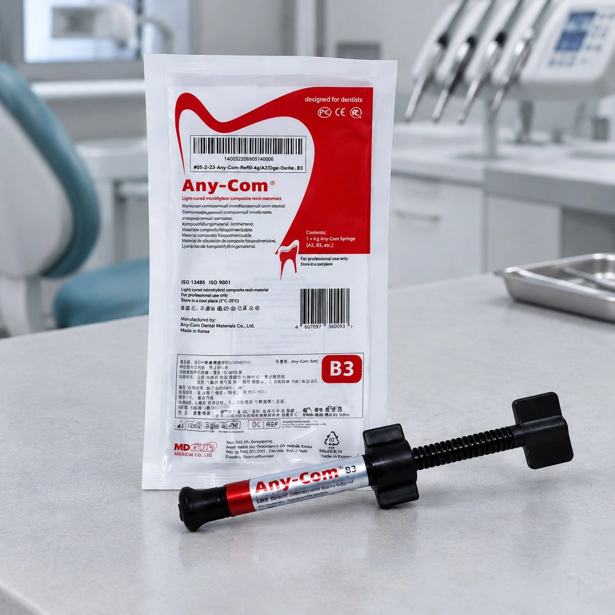 MEDICLUS Any-Com refill (Ені-ком) 4 г A2 — Матеріали терапевтичні