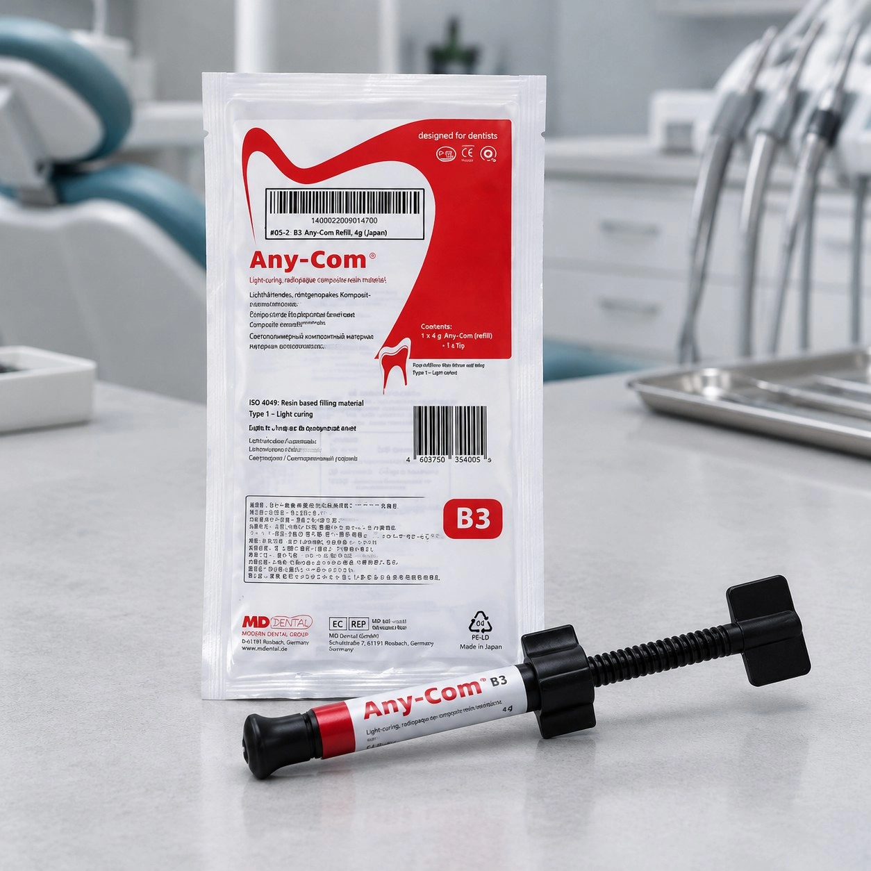 MEDICLUS Any-Com refill (Ені-ком) 4 г OP (придатний до 04.2026.) — Матеріали терапевтичні