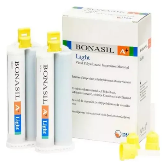DMP Bonasil A-silicone (Бонасіл А-силікон) Light 50 мл — Матеріали зуботехнічні