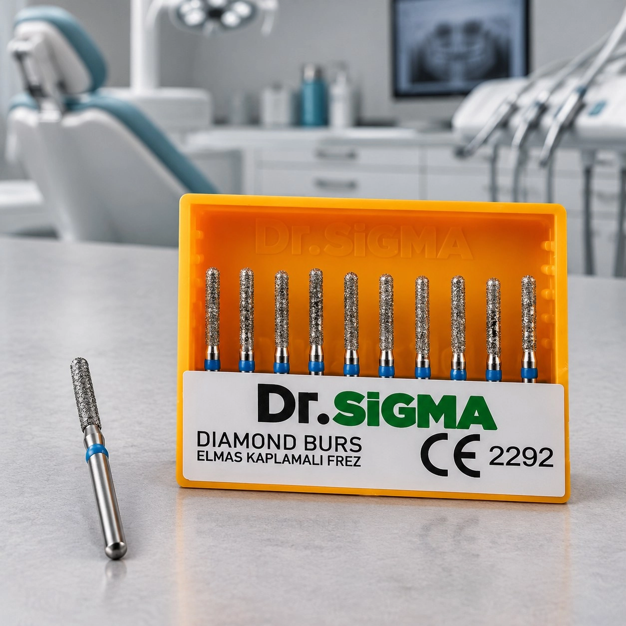 Sigmadent Asfarma Бор турбінний (циліндричний, напівсферичний) ASFARMA 314 141 — Терапевтичні інструменти