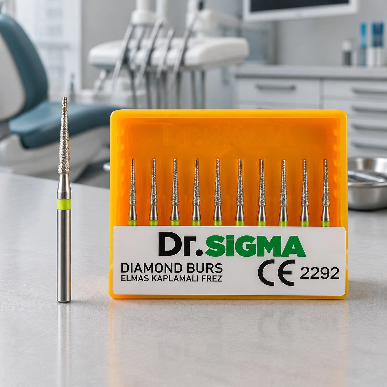 Sigmadent Asfarma Бор турбінний (конусний, загостренний тонкий) ASFARMA 314 165 — Терапевтичні інструменти