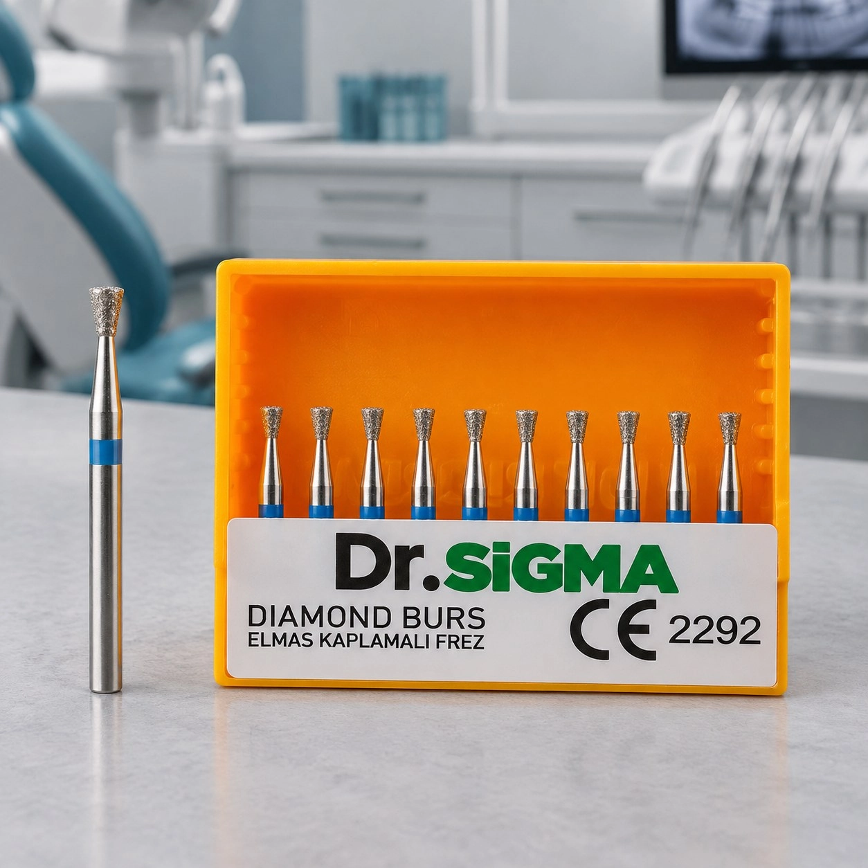Sigmadent Asfarma Бор турбінний (зворотньоконусний) ASFARMA 314 010 — Терапевтичні інструменти