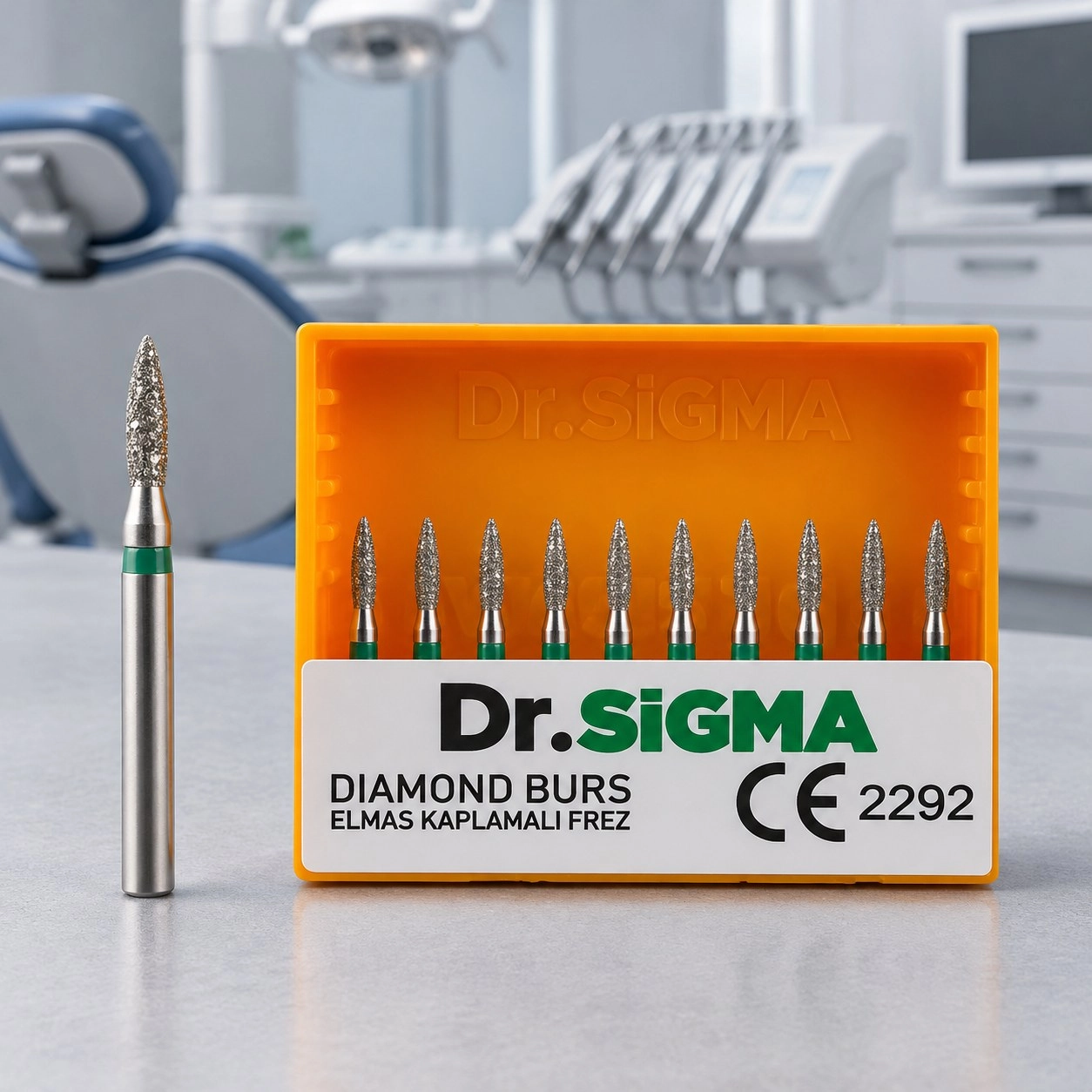 Sigmadent Asfarma Бор турбінний (полум'я) ASFARMA 314 243 — Терапевтичні інструменти
