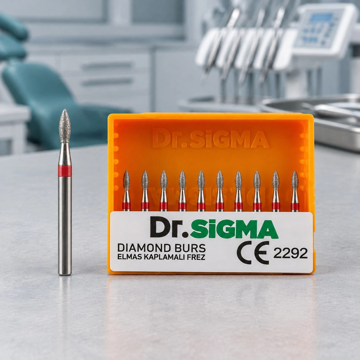 Sigmadent Asfarma Бор турбінний (нирка) ASFARMA 314 257 — Терапевтичні інструменти