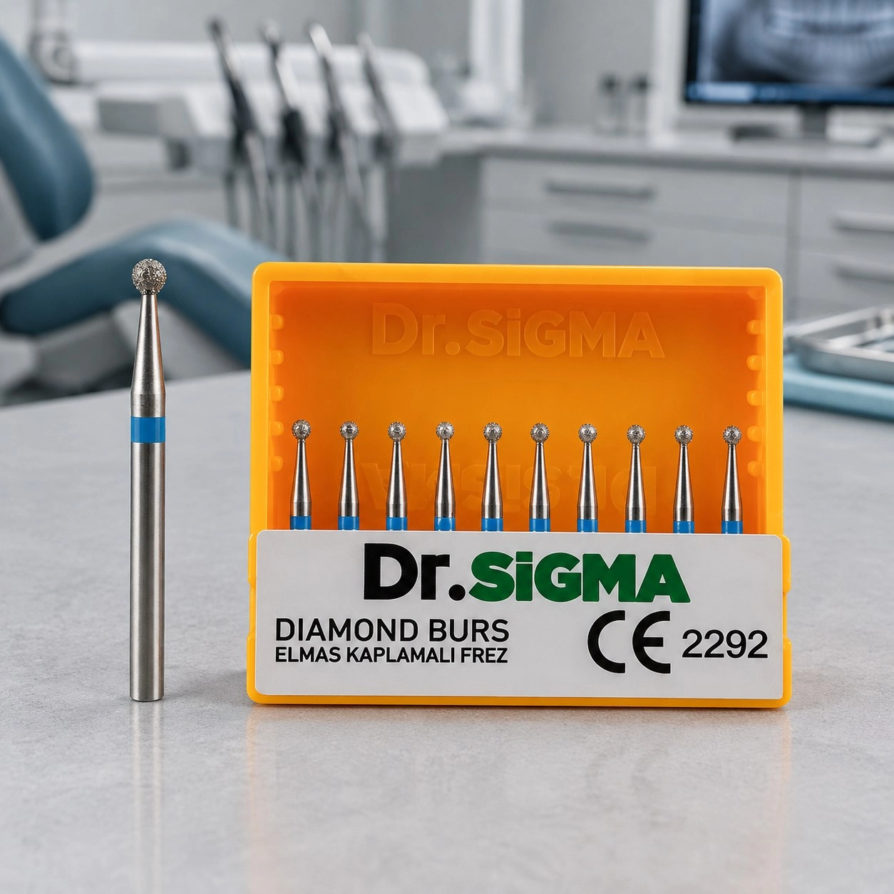 Sigmadent Asfarma Бор турбінний (сферичний) ASFARMA 314 001 — Терапевтичні інструменти