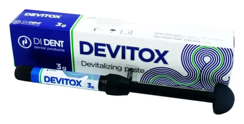 DIDENT Devitox (Девітокс) 3 г — Матеріали терапевтичні