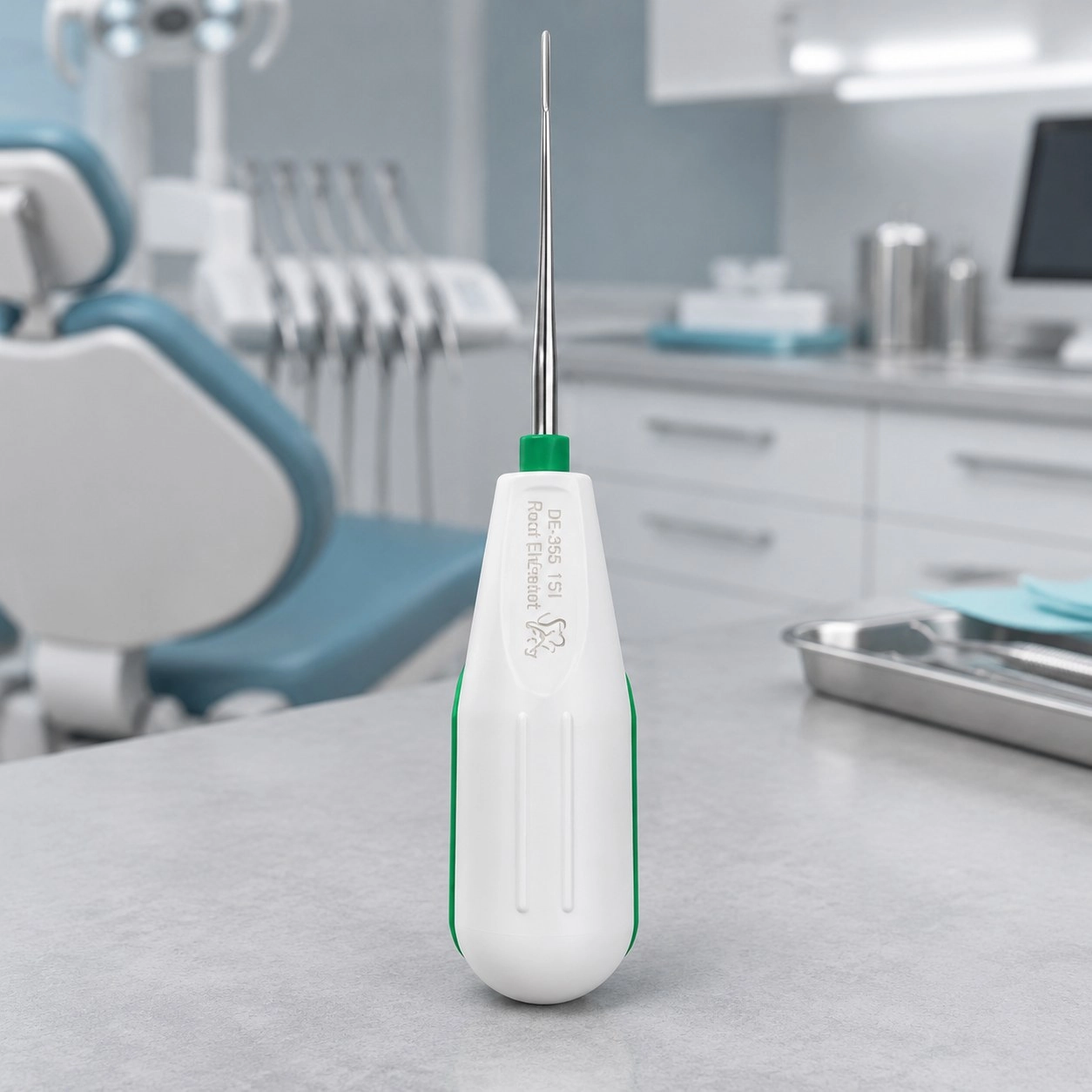 Asim Instruments Елеватор кореневий 1S прямий DE-355 — Хірургічні інструменти