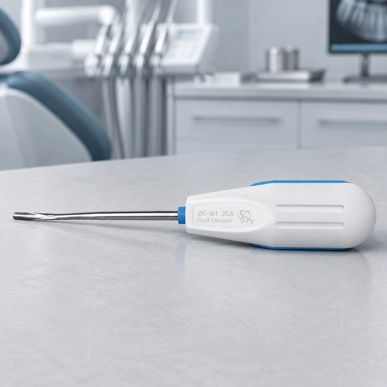 Asim Instruments Елеватор кореневий 3CA похилий кутовий DE-361 — Хірургічні інструменти