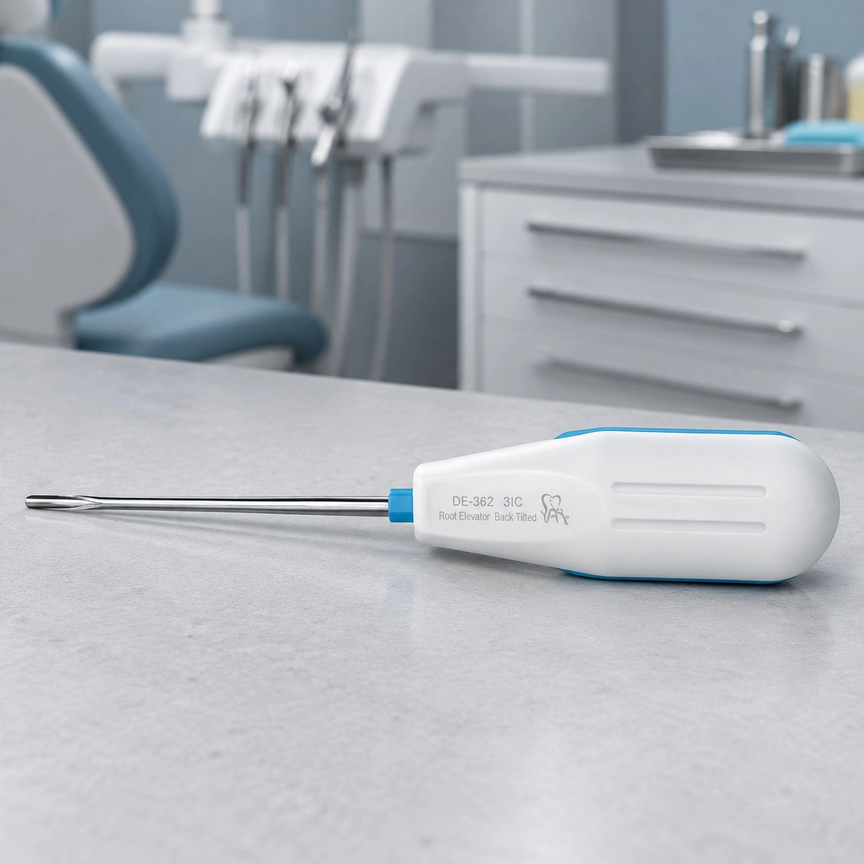 Asim Instruments Елеватор кореневий 3IС назад похилий DE-362 — Хірургічні інструменти
