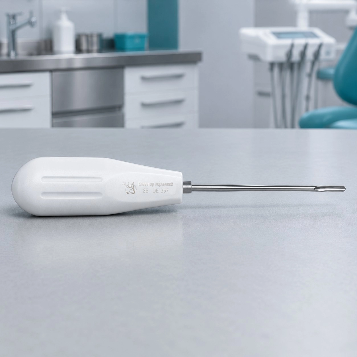 Asim Instruments Елеватор кореневий 3S прямий DE-357 — Хірургічні інструменти