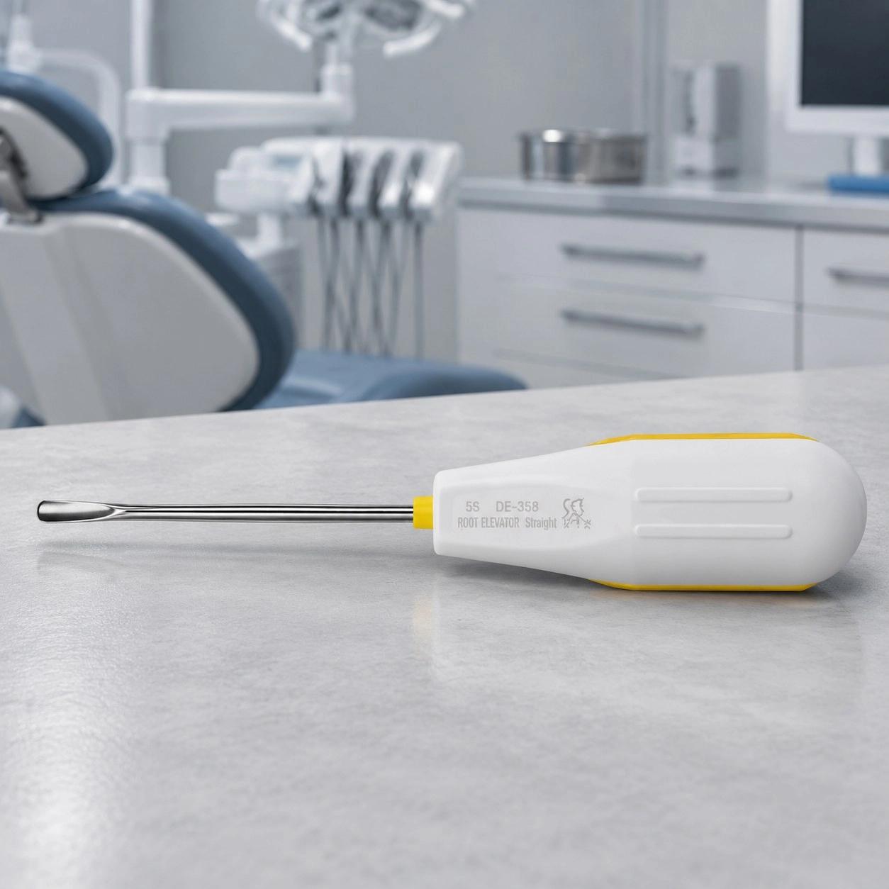 Asim Instruments Елеватор кореневий 5S прямий DE-358 — Хірургічні інструменти