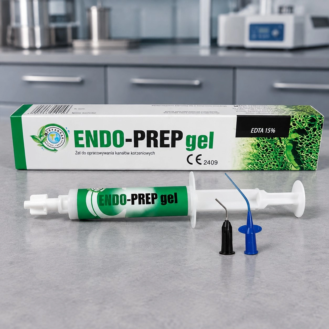 Cerkamed Endo-Prep gel (Ендо-Преп гель) 5 мл — Матеріали терапевтичні