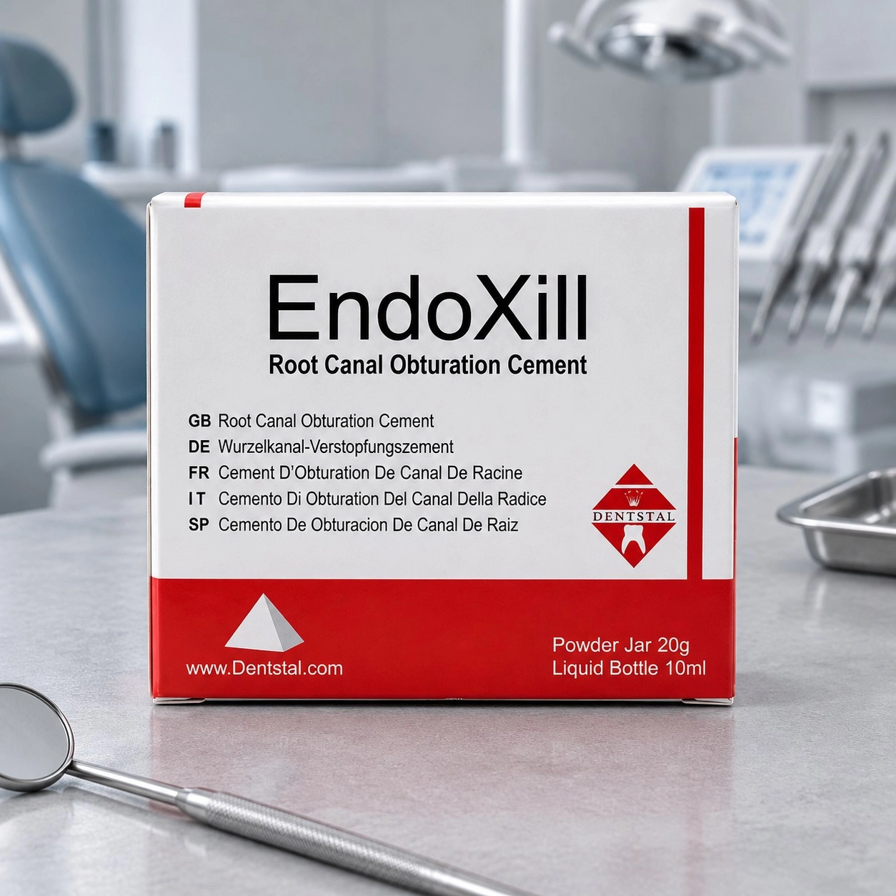 Dentstal Ендоксіл (EndoXill) 20г + 10мл — Матеріали терапевтичні