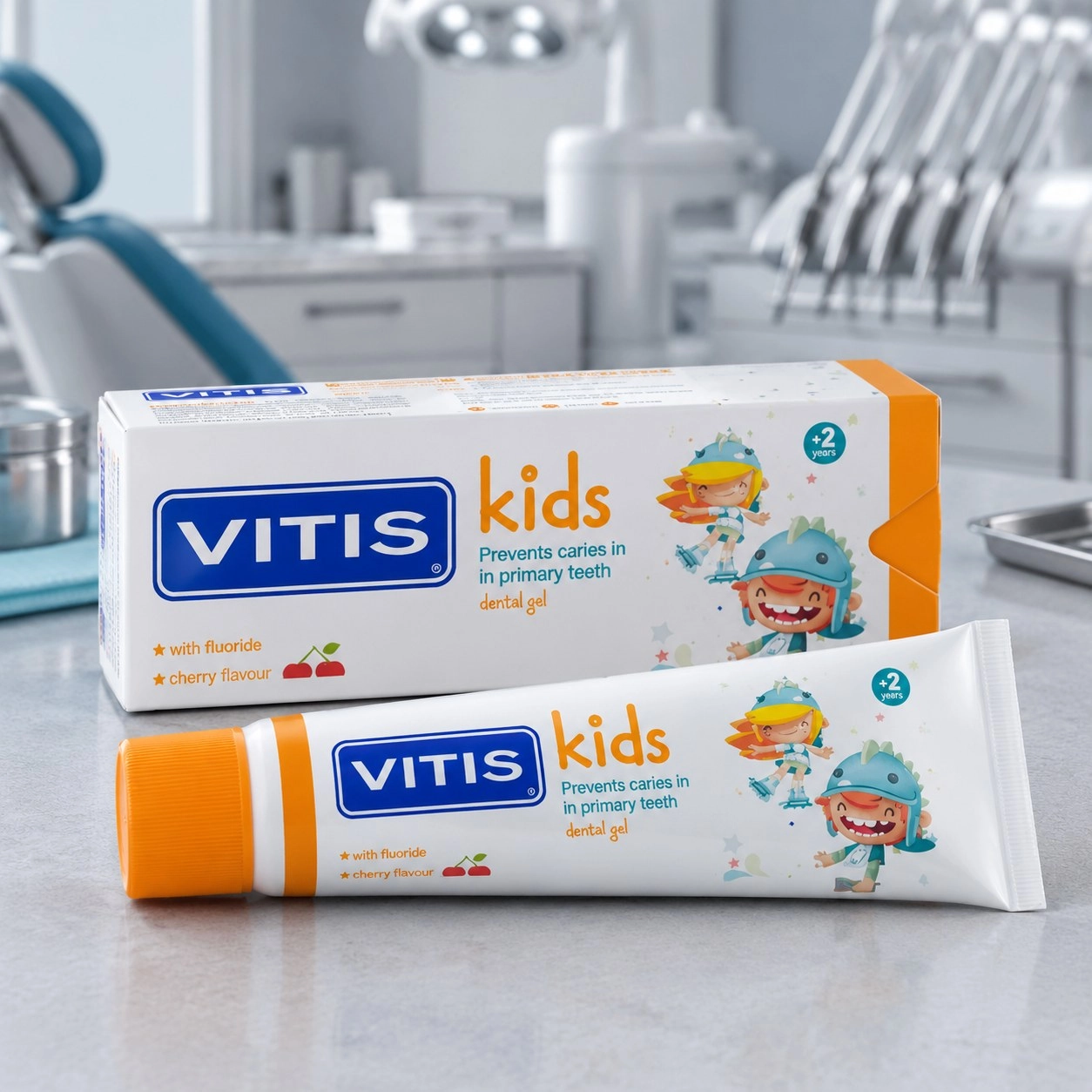 DENTAID Гель-паста для дітей VITIS KIDS 50 мл — Засоби особистої гігієни
