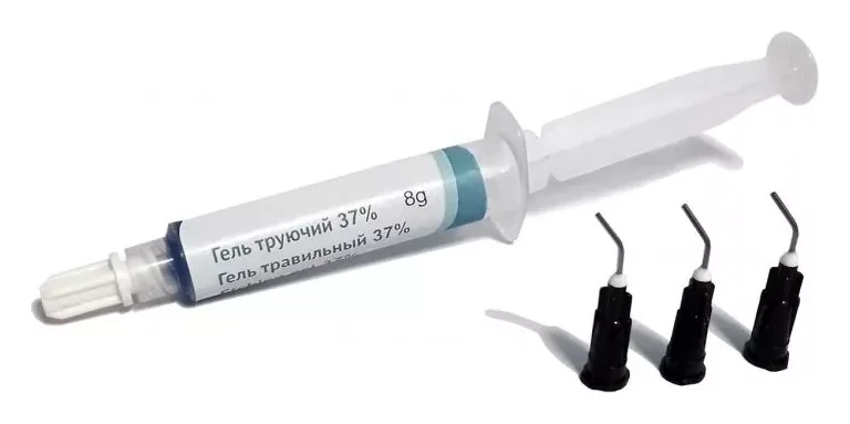 Гель травильний 37% (Латус) 8 г — Матеріали терапевтичні