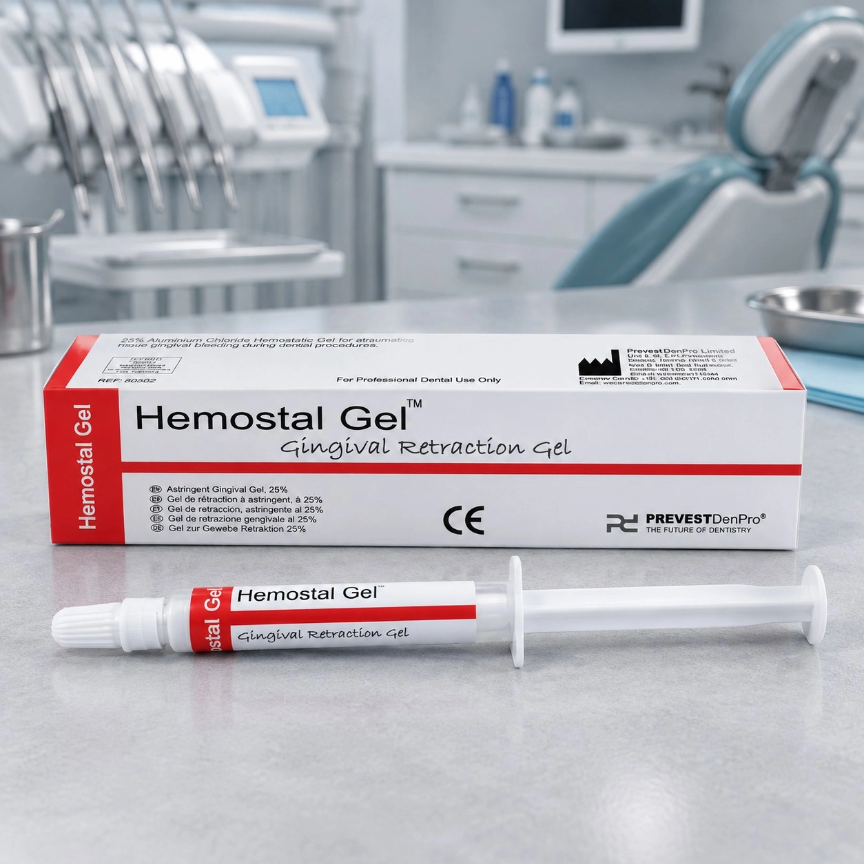 PREVEST DenPro Hemostal Gel гемостатичний гель 25%, 3 г — Матеріали терапевтичні