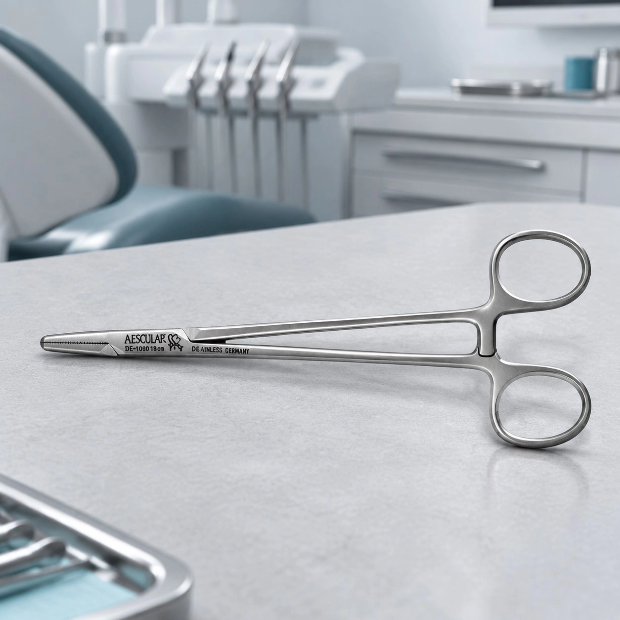 Asim Instruments Голкотримач Mayo-Hegar 18 см DE-1090 — Хірургічні інструменти