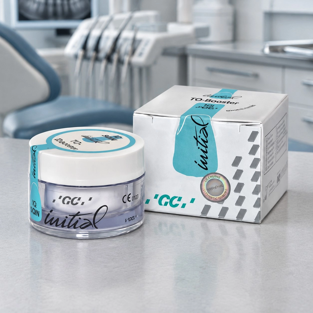 GC INITIAL IQ SQIN, TO-Booster 10 г — Матеріали зуботехнічні