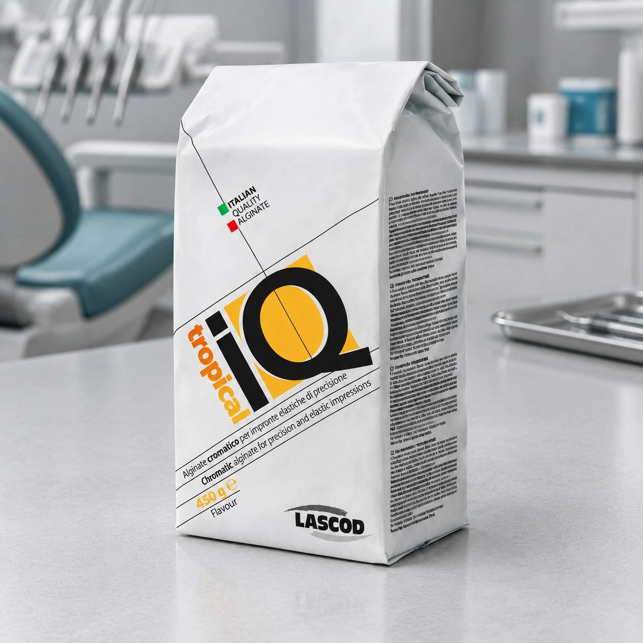 Lascod IQ Tropical (Ай К’ю тропікал) 450 г — Матеріали зуботехнічні