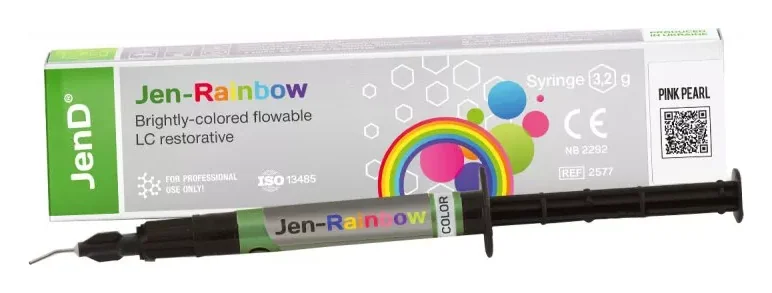 JenDental Jen-Rainbow (Джен-Реінбоу) 2 мл Purple Fluo — Матеріали терапевтичні