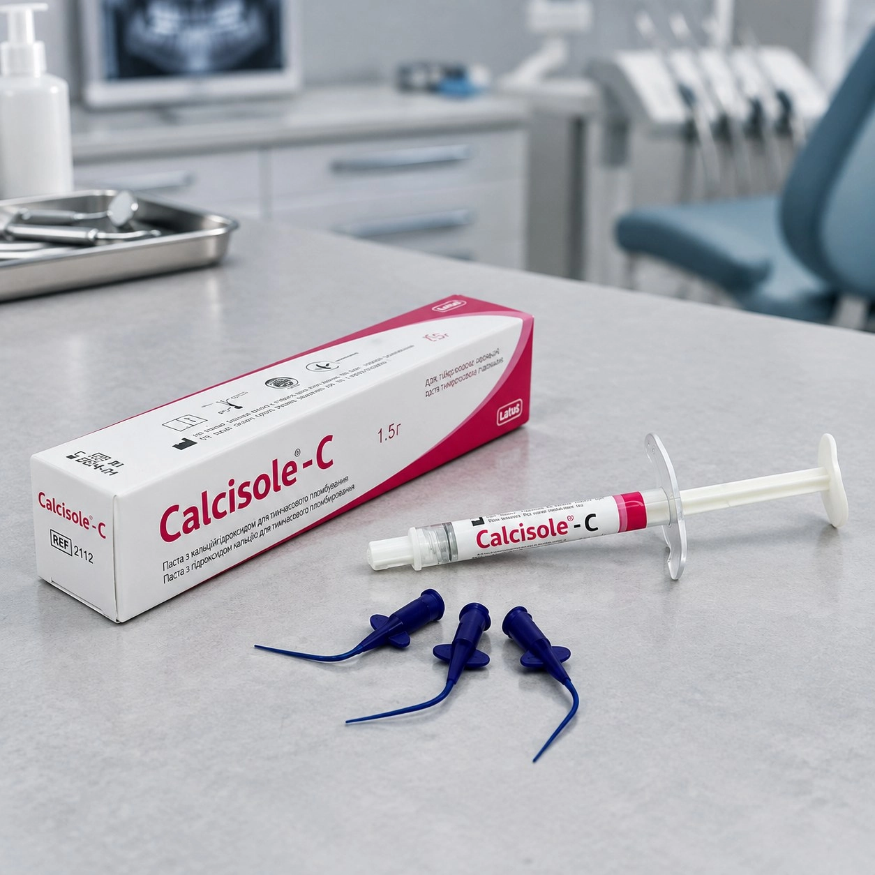 Латус Кальцізоль-Ц (Calcisole-C) 1.5 г — Матеріали терапевтичні