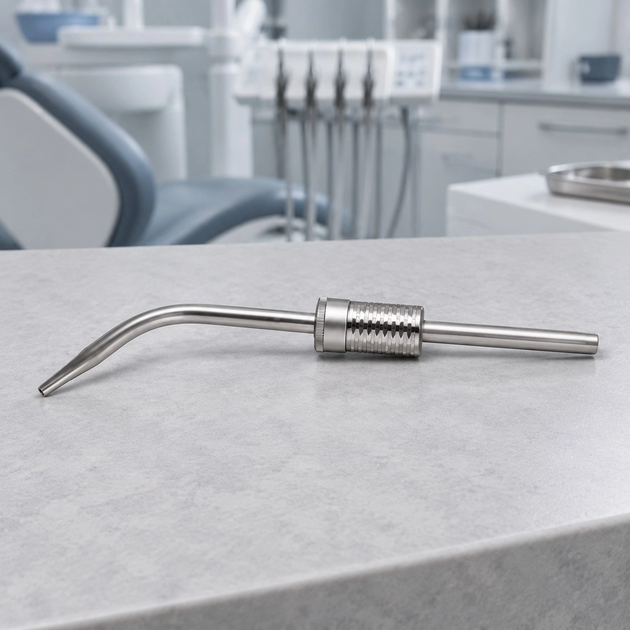 Asim Instruments Канюля для аспіраційної системи (з пасткою) DE-1736 — Імплантологічні інструменти