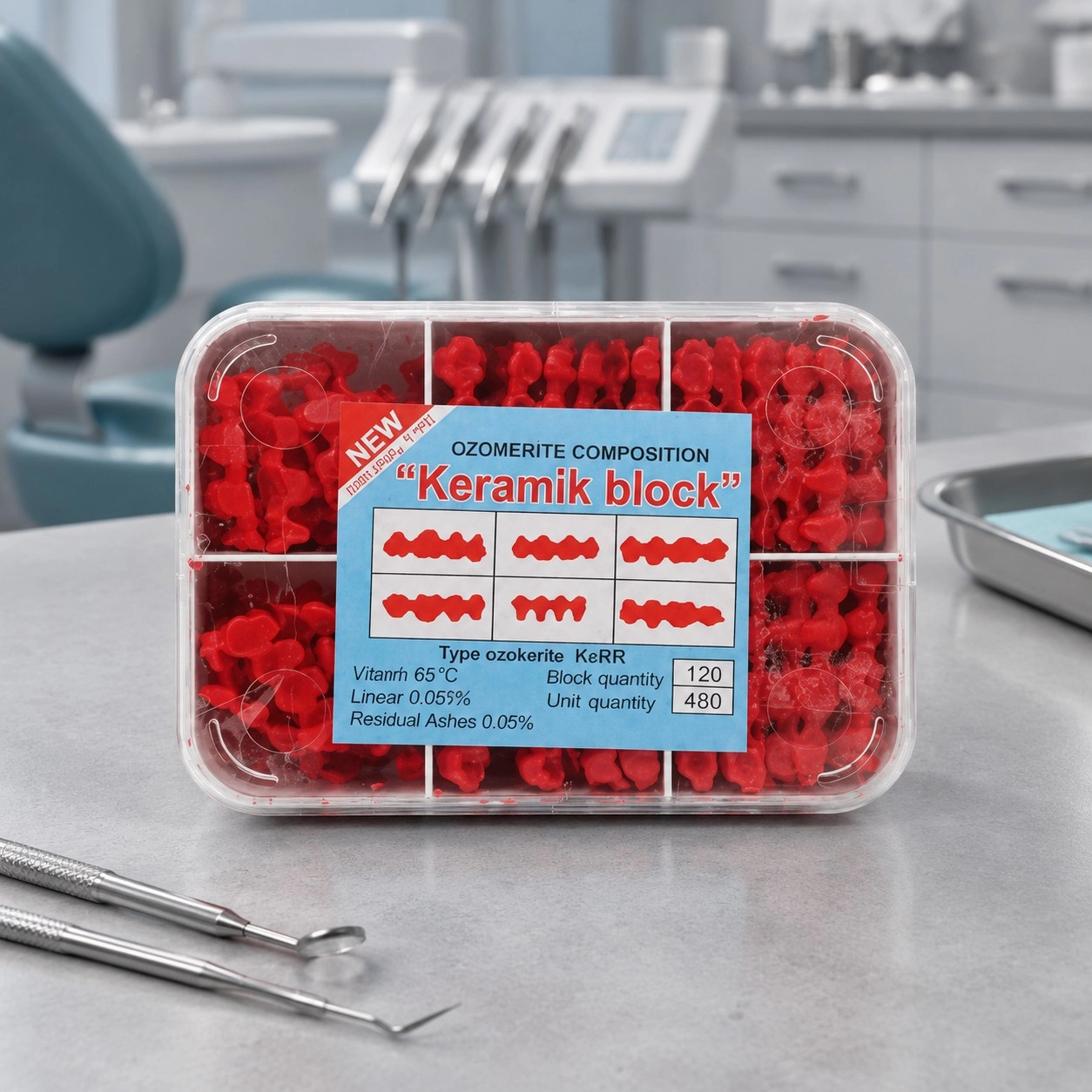OEM-Украина Keramik block (Кєрамік блок) 480 шт — Матеріали зуботехнічні