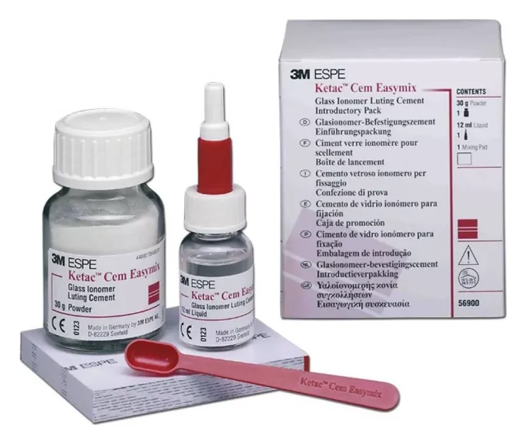 3M ESPE Кетак Цем (Ketak Cem Easymix) 30 г + 12 мл — Матеріали ортопедичні