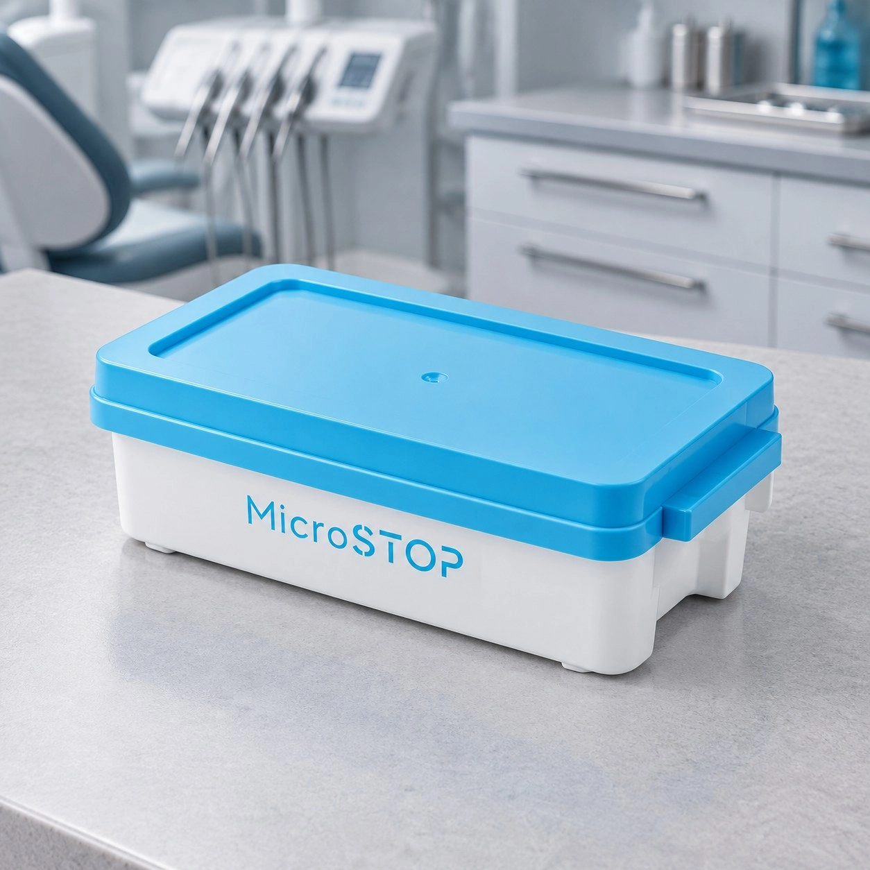 Контейнер для дезінфекції MicroSTOP 1 л — Інструменти для дезінфекції та стерилізації