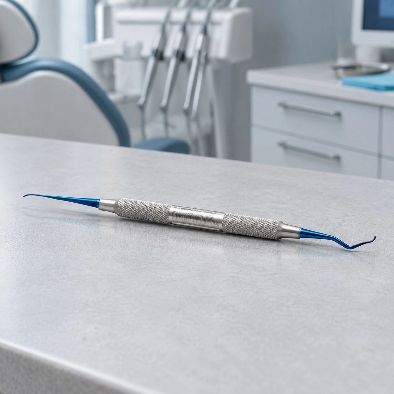 Asim Instruments Кістковий розпатор з титановим покриттям DE-1559 — Імплантологічні інструменти