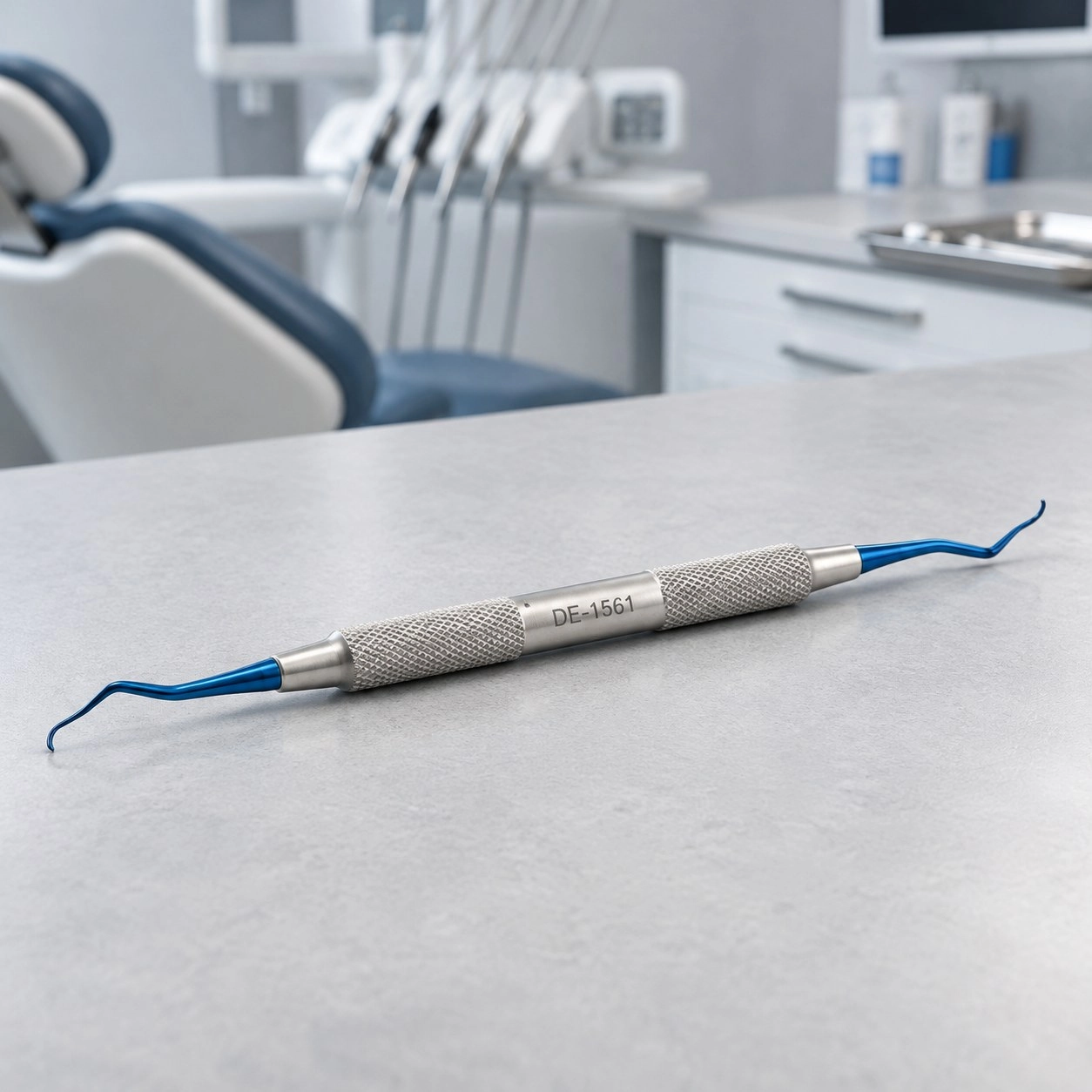 Asim Instruments Кістковий розпатор з титановим покриттям DE-1561 — Імплантологічні інструменти