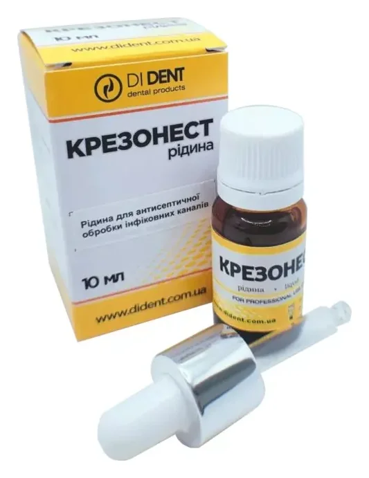 DIDENT Крезонест рідина 10 мл — Матеріали терапевтичні