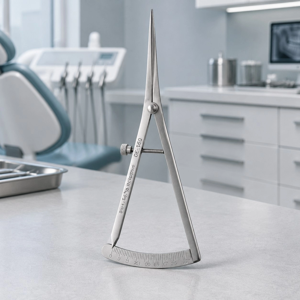 Asim Instruments Кронциркуль прямий DE-1450 — Імплантологічні інструменти