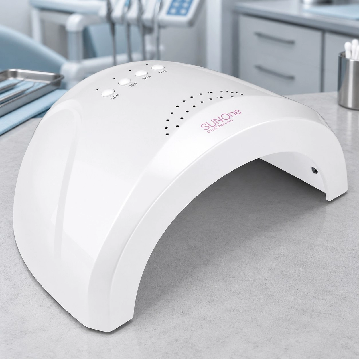 Лампа UV LED для манікюру SUNOne 48 Вт біла — Обладнання для манікюру