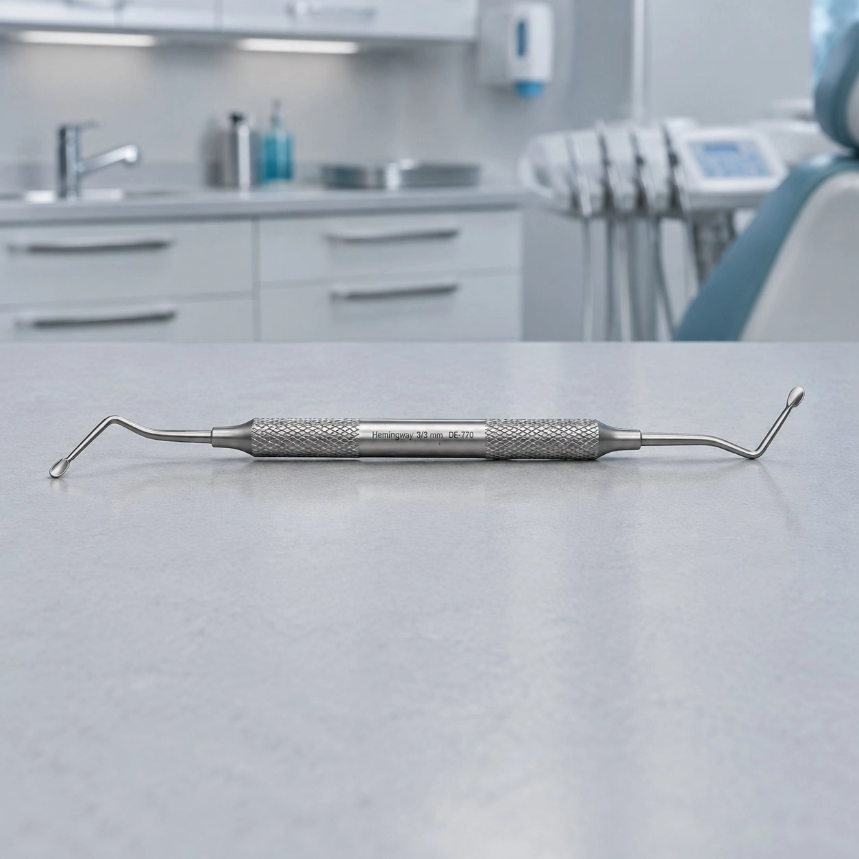 Asim Instruments Ложка кюретажна Hemingway 3/3 мм DE-770 — Хірургічні інструменти
