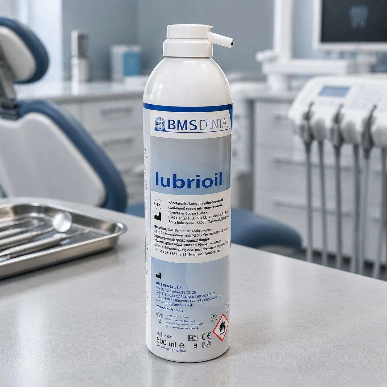 OEM Олія спрей Lubrioil (Лубріоїл) 500 мл — Супутні товари для наконечників