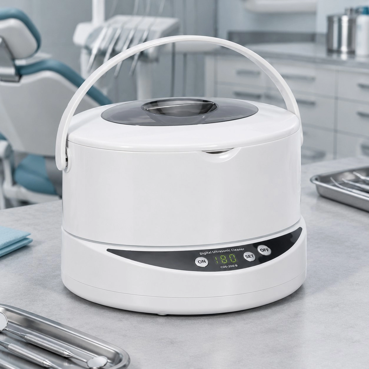 Codyson Мийка ультразвукова CDS-200B 750 мл — Обладнання для дезінфекції й стерилізації