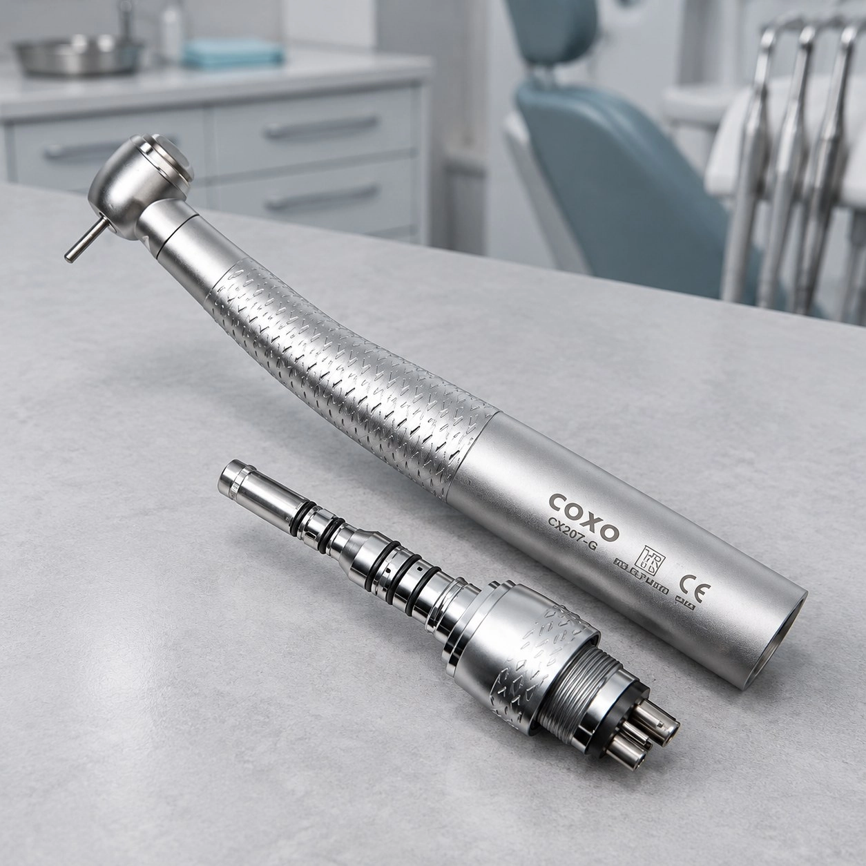 Наконечник турбінний COXO CX207-G ТР LED multiflex Kavo
