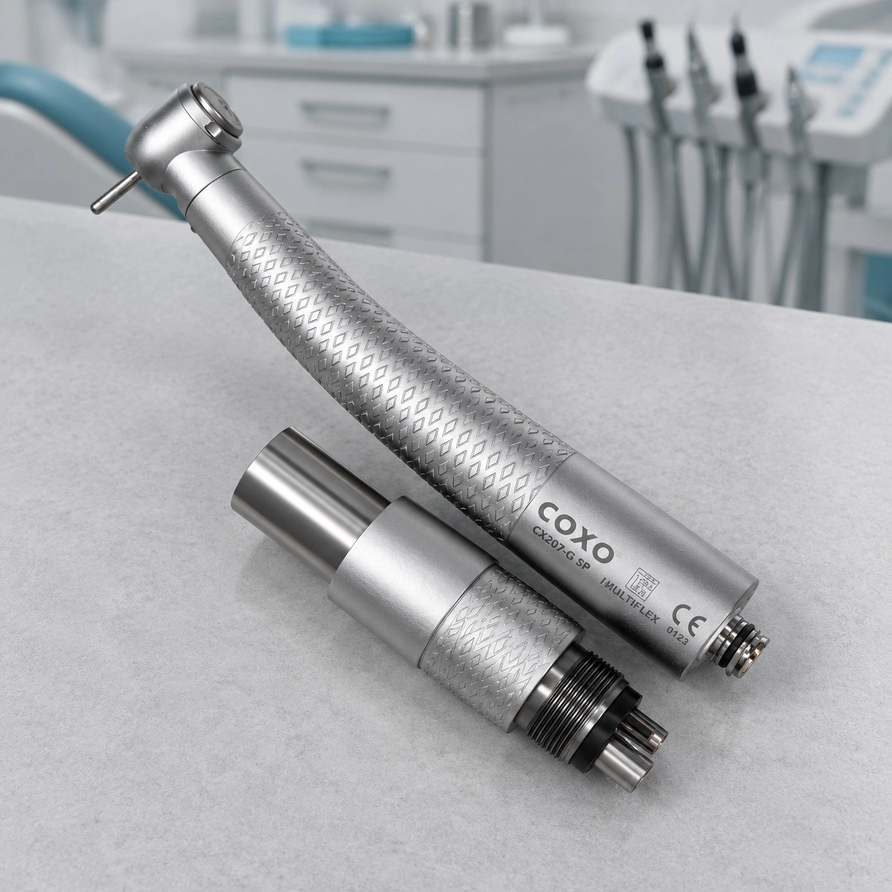 Наконечник турбінний COXO CX207-G SP LED multiflex NSK