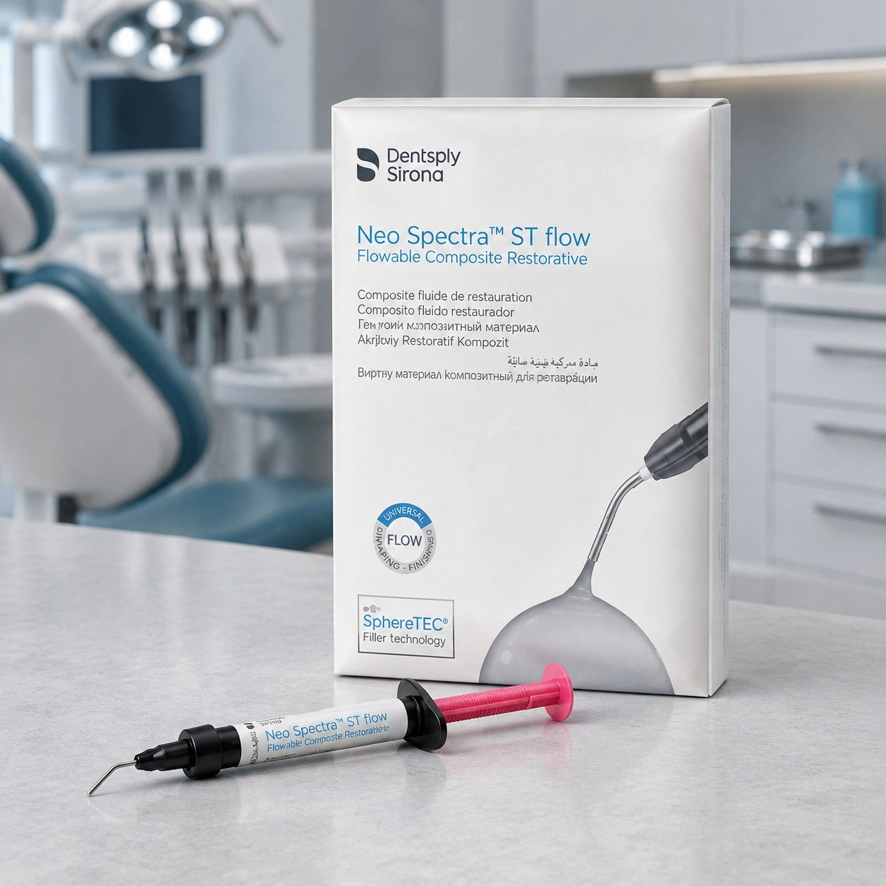 Dentsply Neo Spectra ST flow 1.8 г A3 — Матеріали терапевтичні