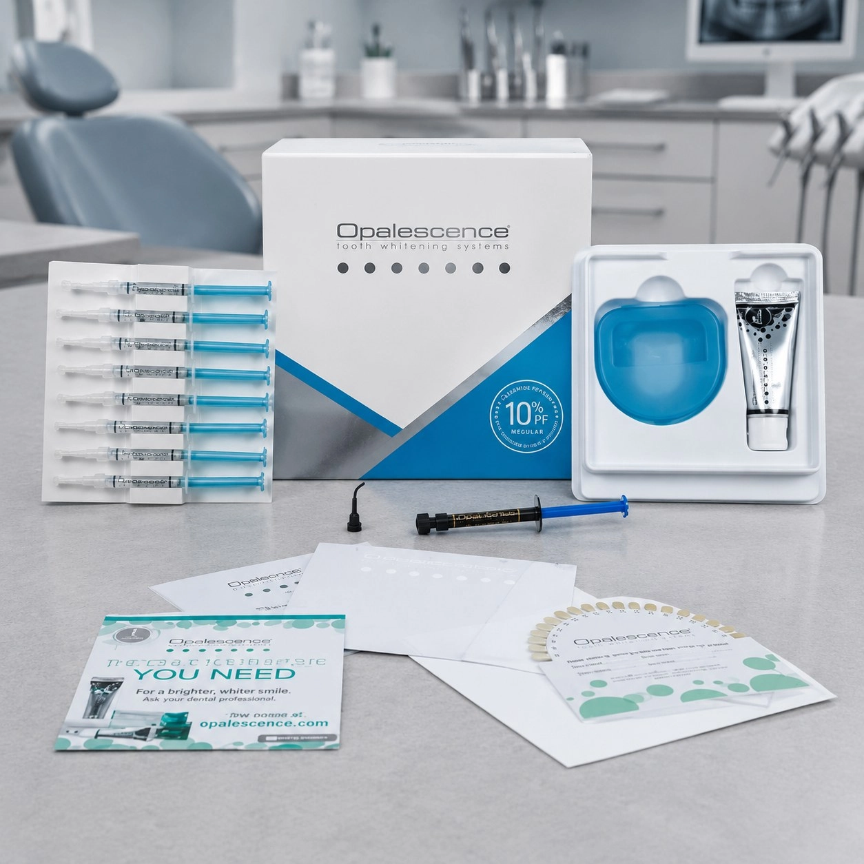 Ultradent Opalescence PF Doctor Kit 16% (Опалесценс ПФ Набір лікаря 15%) №5384 нейтральний — Матеріали терапевтичні