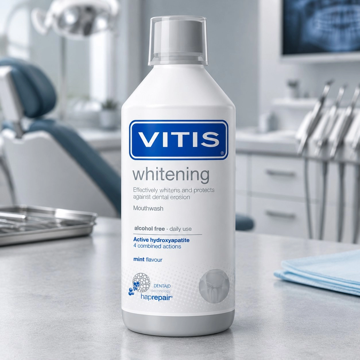 DENTAID Ополіскувач VITIS WHITENING 500 мл — Засоби особистої гігієни
