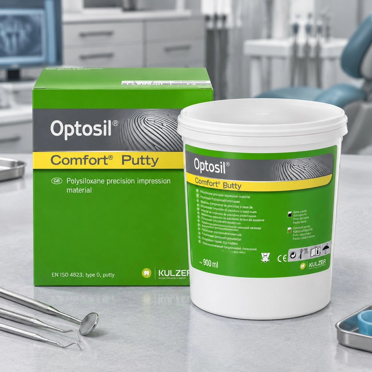 Heraeus Kulzer Optosil Comfort (Оптосіл Комфорт) 900 мл — Матеріали зуботехнічні