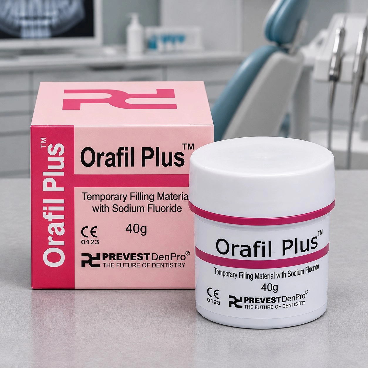 PREVEST DenPro Orafil Plus - тимчасовий пломбувальний матеріал (дентин паста) із фторидом натрію.