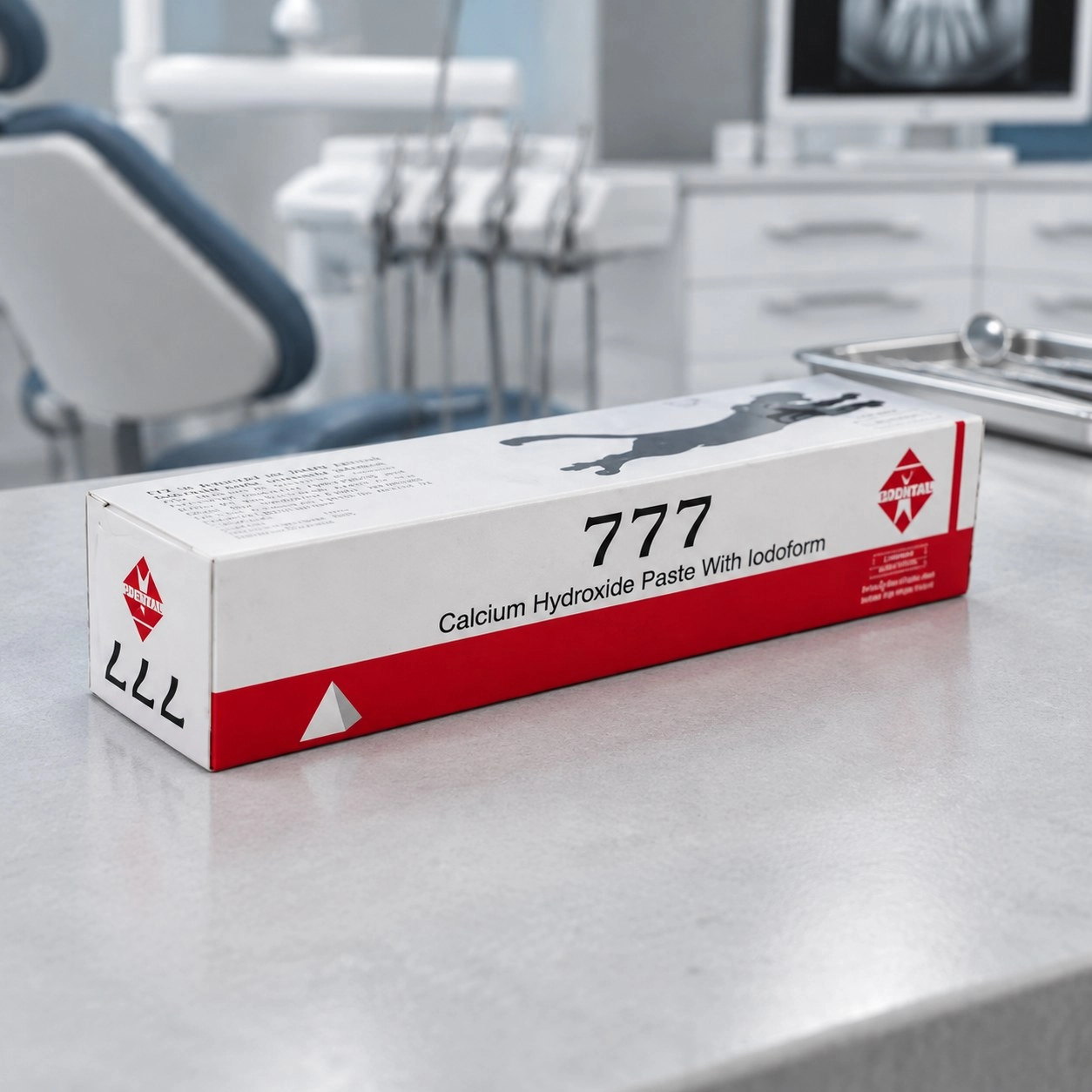 Dentstal Паста гідроксид кальцію з йодоформом 777 (Calcium Hydroxide Paste) 3 г — Матеріали терапевтичні