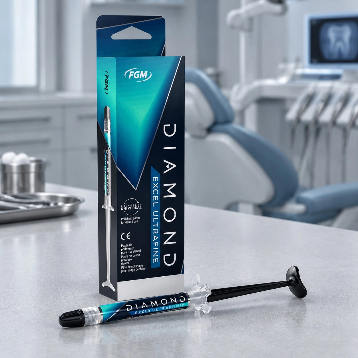 FGM Паста полірувальна Diamond Excel Ultrafine 2 г — Матеріали терапевтичні
