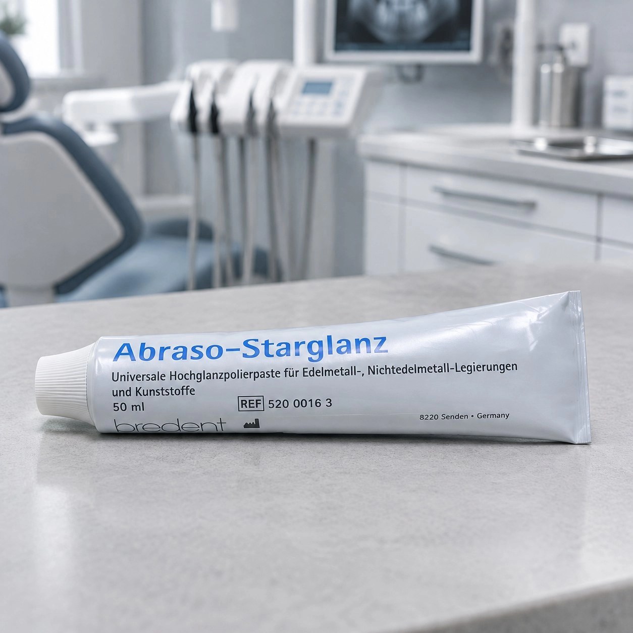 Паста полірувальна Abraso Starglanz 50 мл Bredent 52000163 — Матеріали зуботехнічні