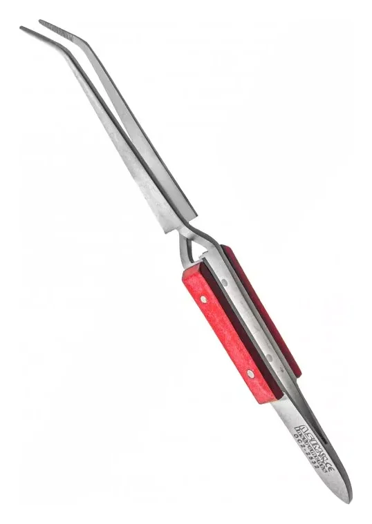 Asim Instruments Пінцет для пайки зворотній вигнутий 16 см OC2-2532 — Зуботехнічні інструменти