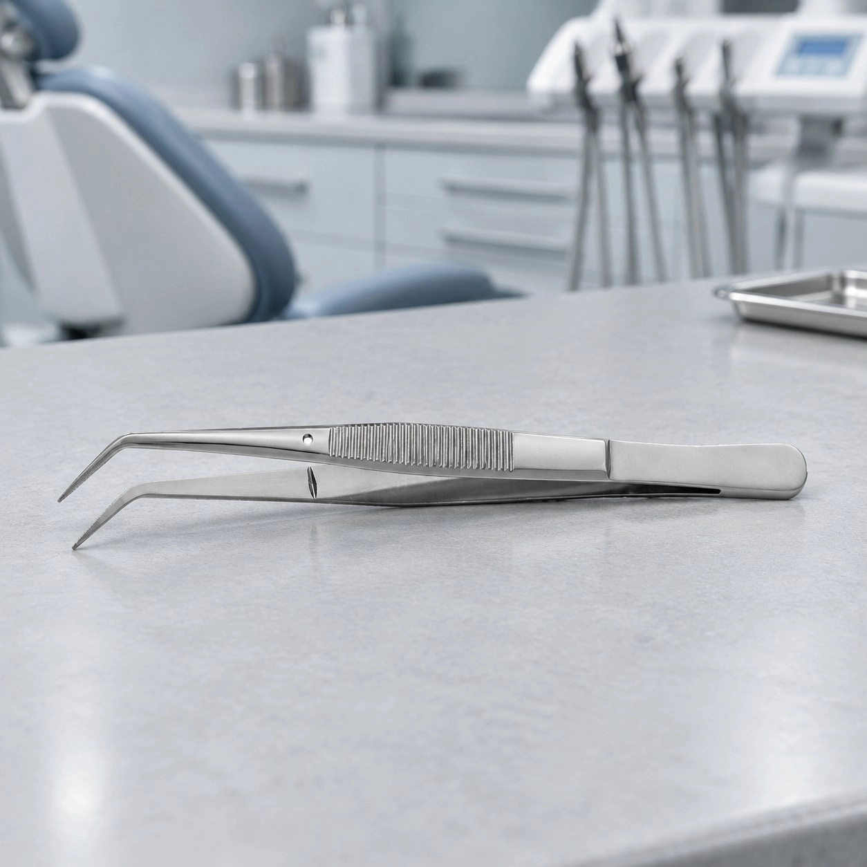 Asim Instruments Пінцет стоматологічний College Tweezers 15 см DE-414 — Терапевтичні інструменти